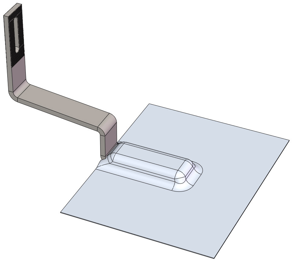 10 Flashing for Magerack Flat Tile Hook Bracket Solar Panel PV Module Mounting