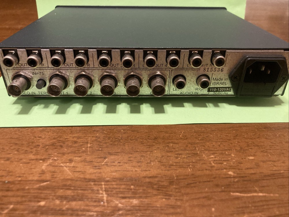 Kramer Electronics 10-010510 VM-5S Video Audio Distributor