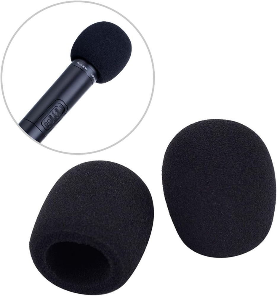 Professional Foam Microphone Windscreen Set: 5 Covers for Clean Singing
