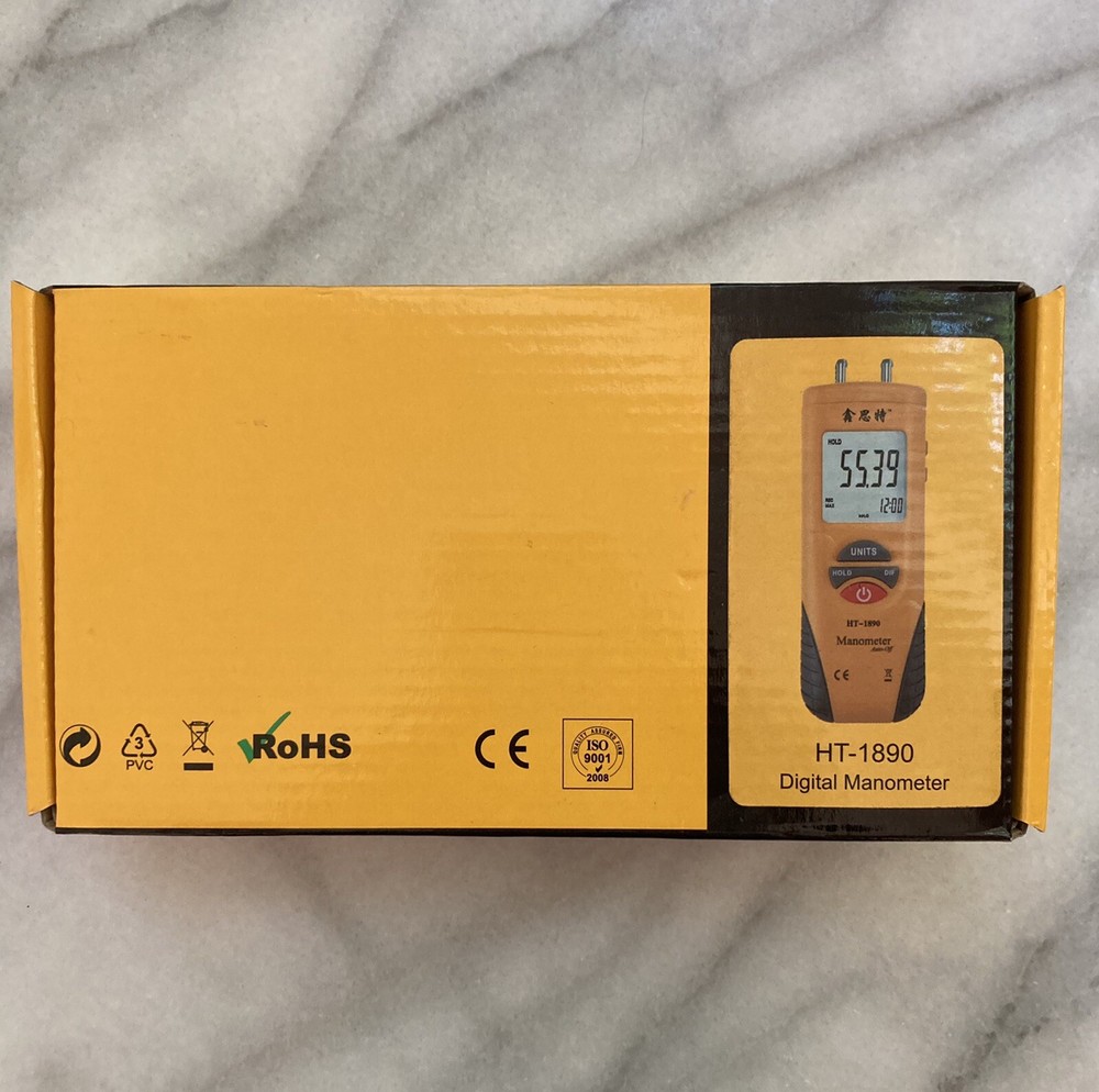 Rise HT-1890 Professional Digital Manometer