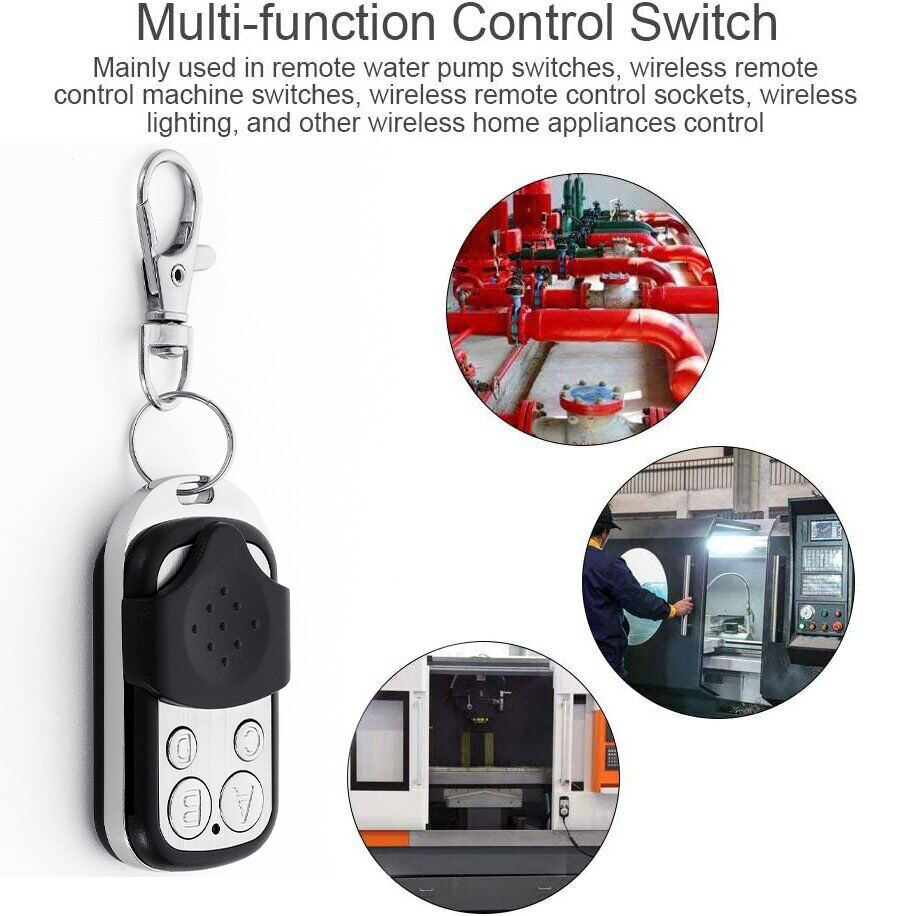 Universal Wireless RF Remote Control Copy Code 433 MHz Clone Key Fob Controller