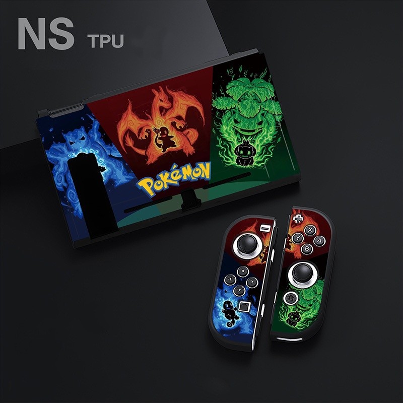 Elf Monsters Nintendo Switch OLED Case Shell Accessory For Joycon Controller