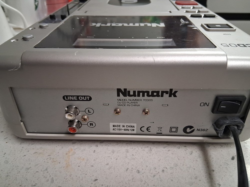 NUMARK TCD 05 PRO CD PLAYER - CDJ DECK Works Perfect- 1064