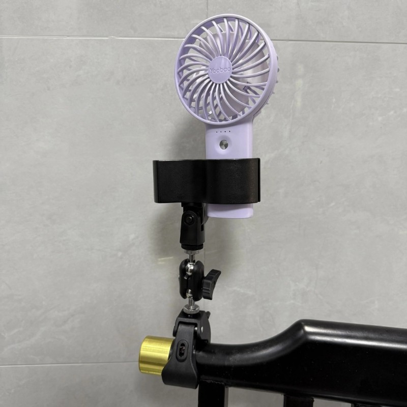 Easy Installation Grip Clamp for Microphones Fan Ensuring Secure Attachment