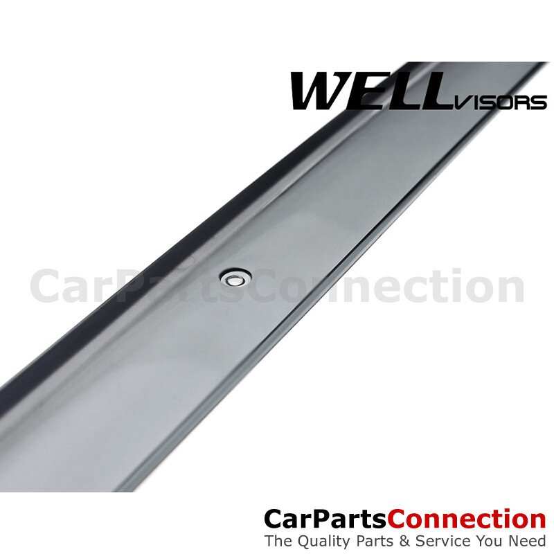 WellVisors Window Visors 04-09 Mazda 3 Hatchback Side Deflectors