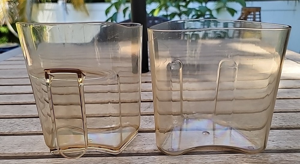 Omega Masticating Juicer Replacement Pulp Bin /Pitcher/ Pusher VRT330 VRT350.