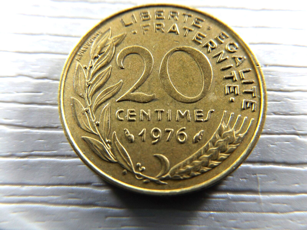 FRANCE 1976 20 Centimes