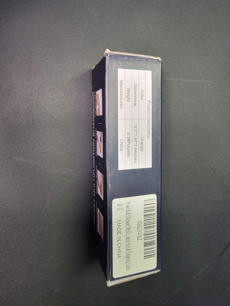 Pocket Multifunction Sharpener Pocket/Knife Orange