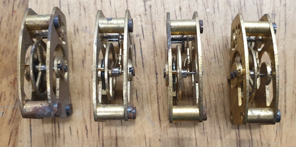 One Small Sized Part Curved Platform Escapement