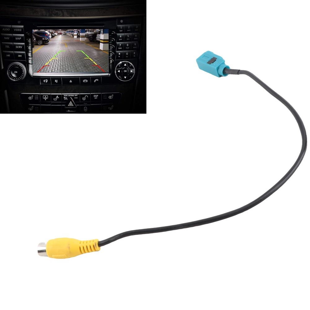 Reverse Camera Video Adapter Cable Copper Core Cord Fit For W204 C180 E SU2