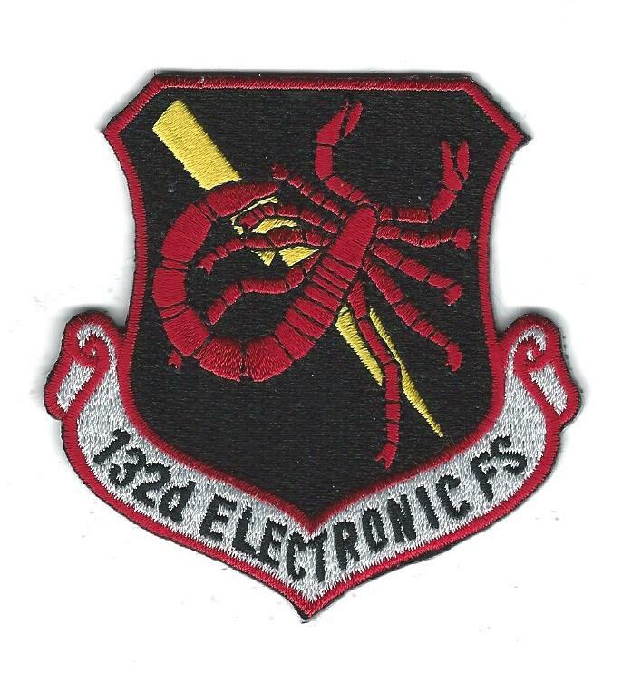 VAQ-132 'SCORPIONS' "132d ELECTRONICS FS"(BLACK) patch
