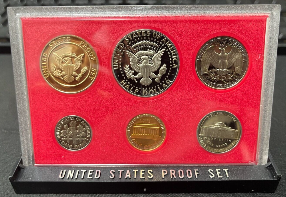 1982 Clad Proof Set U.S. Mint Original Government Packaging