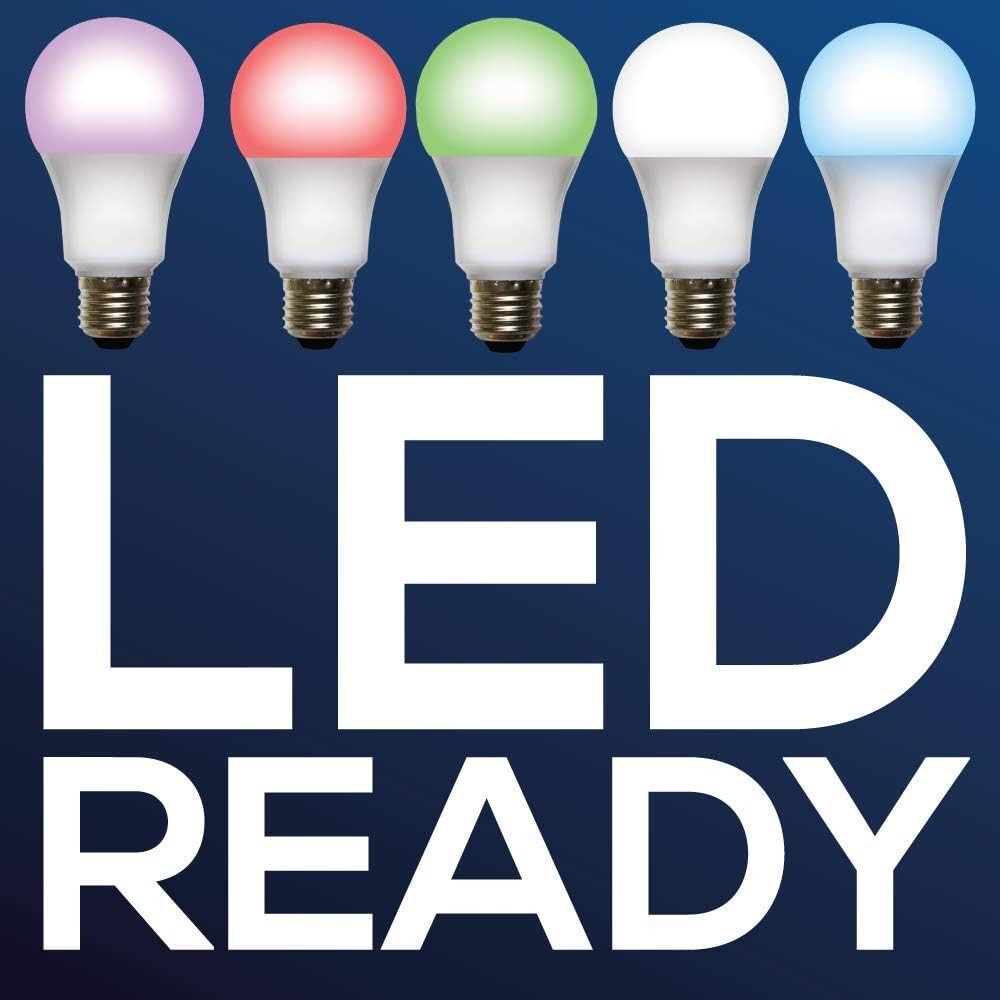NEW ~ Miracle LED ~ Set of 2 ~ 3-Socket 4 Ft LED - Ready String Lighting ~ Green