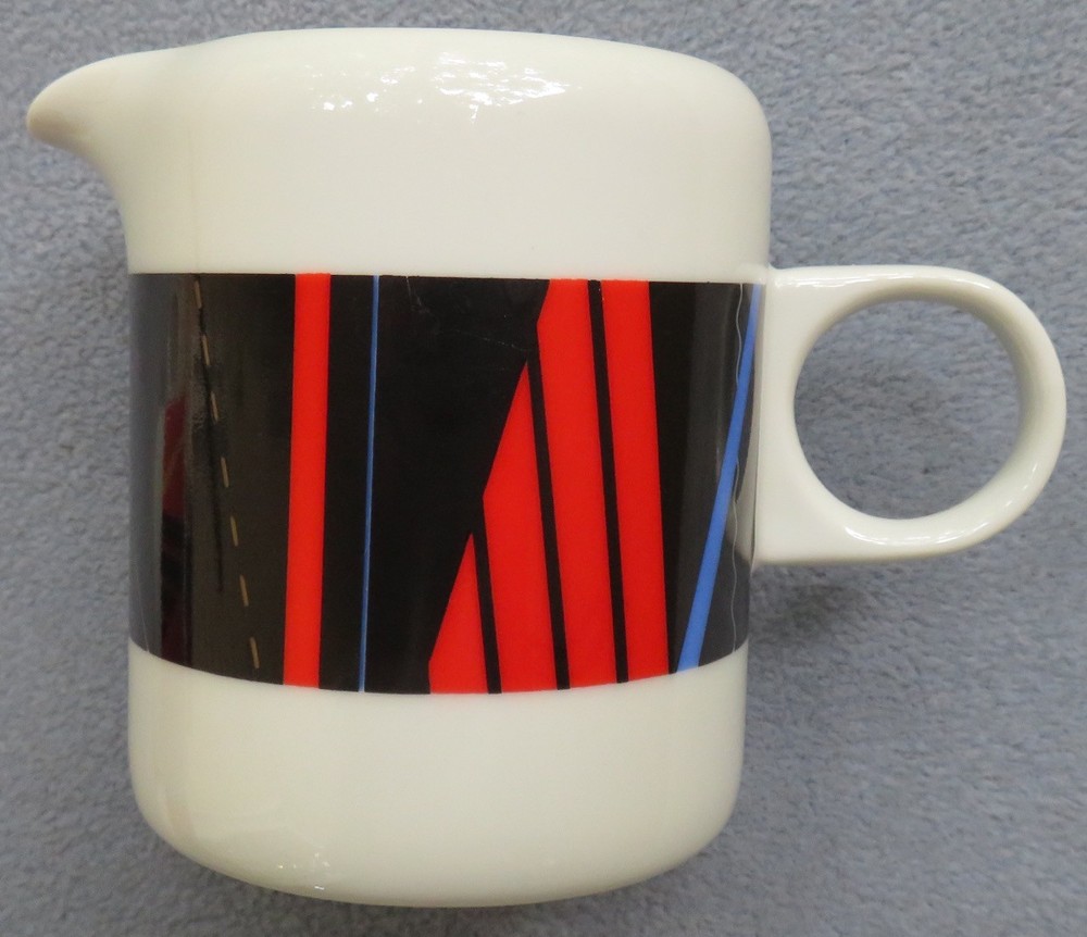 Studio Nova Black and Red Jazz Creamer