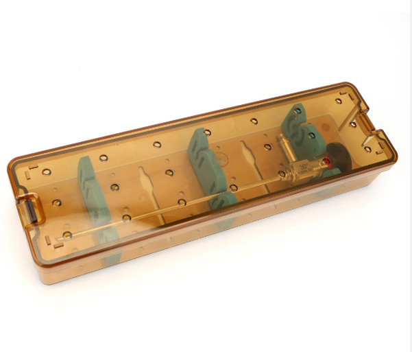 PPSU Endoscope Instruments Sterilization Tray Autoclave Case Sterilization Box S