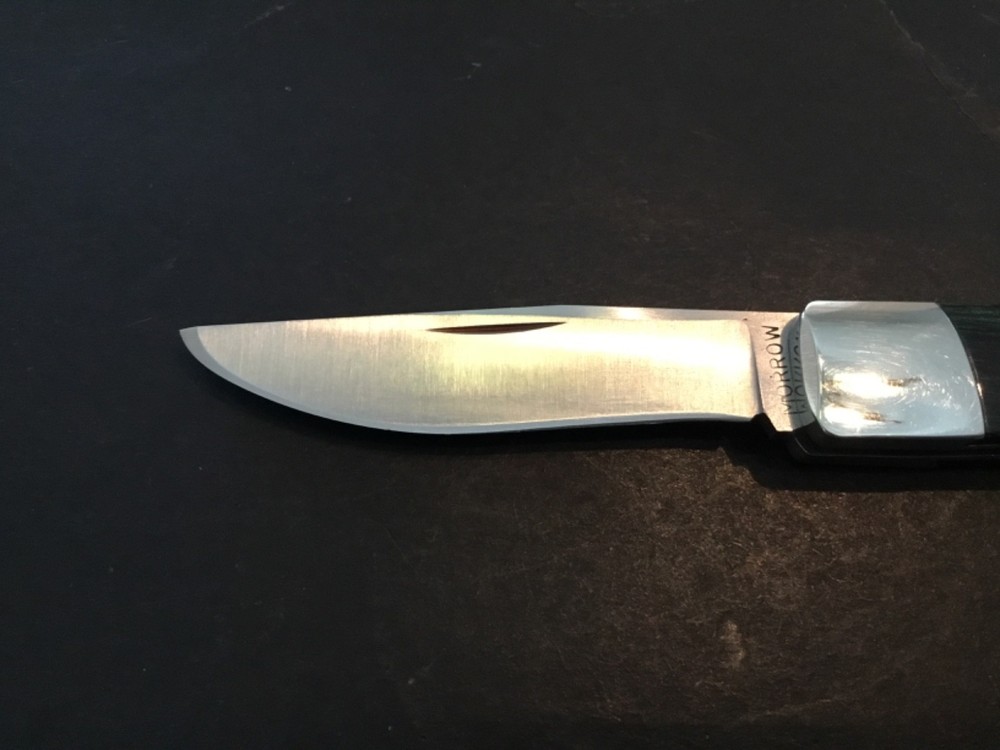 Custom Don Morrow Single Blade Trapper Slipjoint Folder Folding Knife