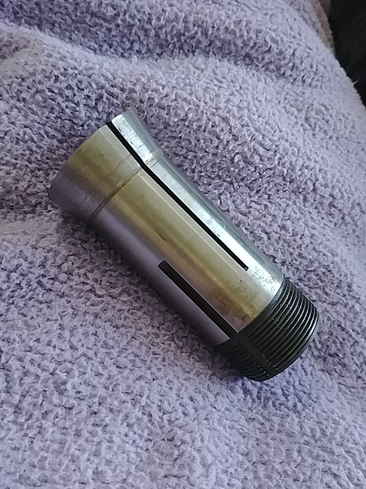 7/16" Hardinge 5C Round Collet External & Internal Threads
