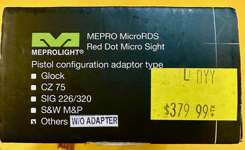Meprolight Micro RDS With Spare battery