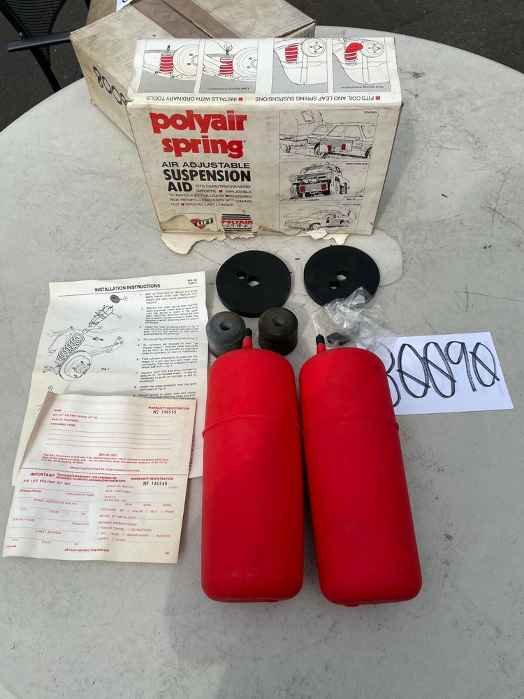 Air Lift Polyair Spring Kit 80090