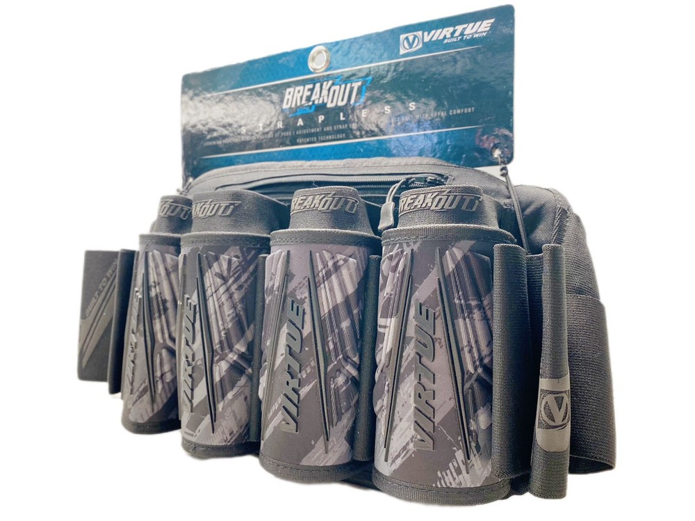 Virtue Breakout V2 Strapless Pack - Graphic Black 4+7