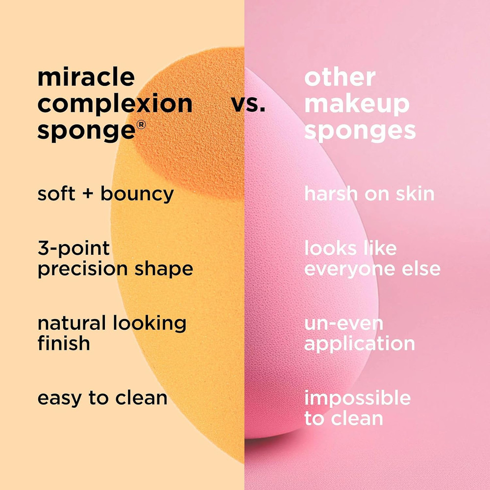 Miracle Complexion Sponge Beauty Sponge Makeup Blending & Foundation Application