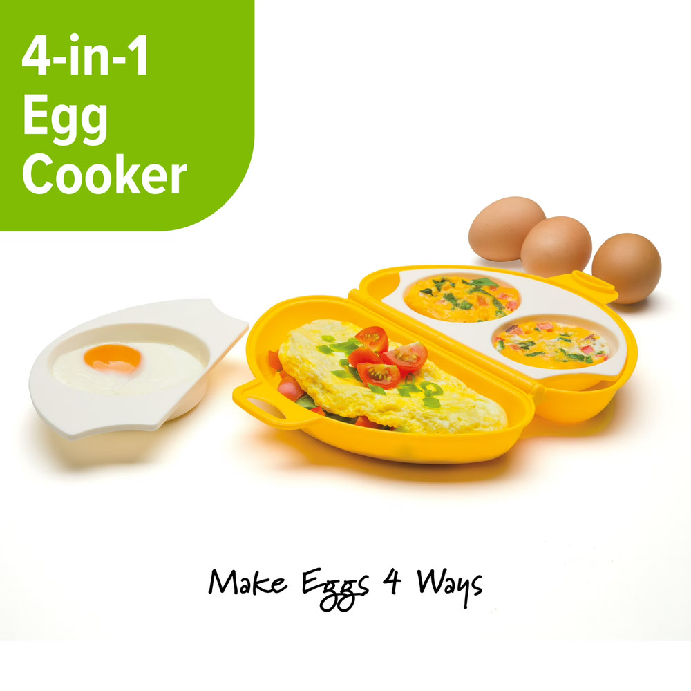 PrepSolutions 4-in-1 Microwave Egg Cooker