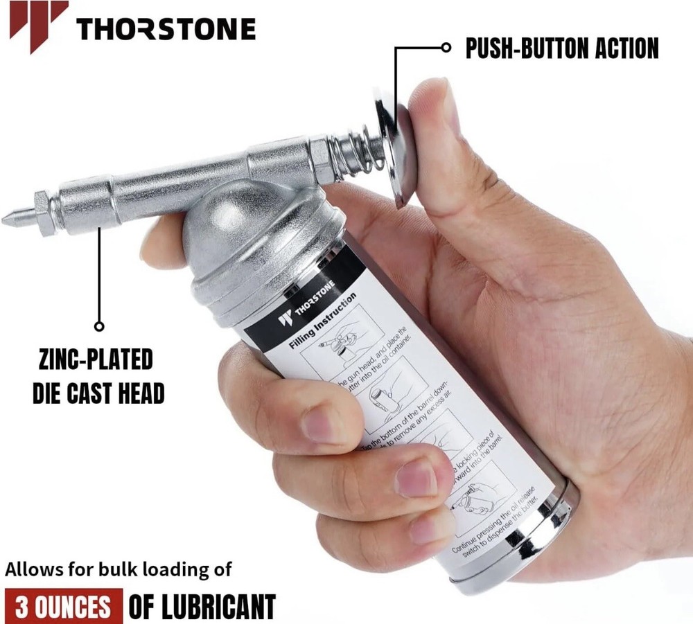 Thorstone Push-type Mini Grease Gun