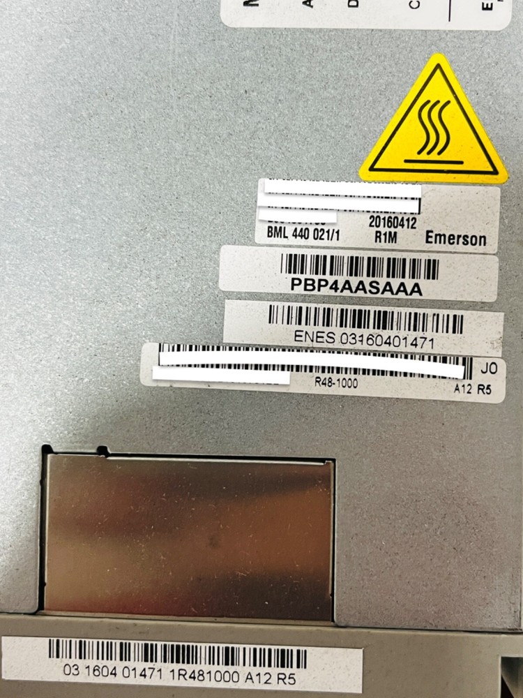 ERICSSON BML440021/1 Emerson R48-1000