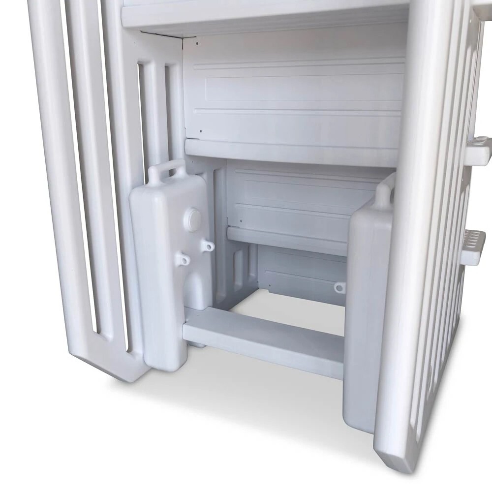 Aqua Select Weights for Above Ground In-Pool Steps - White Pair