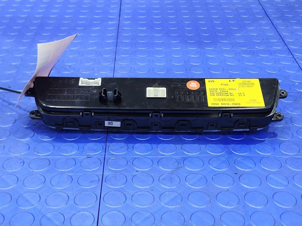 2016-2017 Hyundai Sonata Hybrid Clock Display Control Panel Assembly OEM