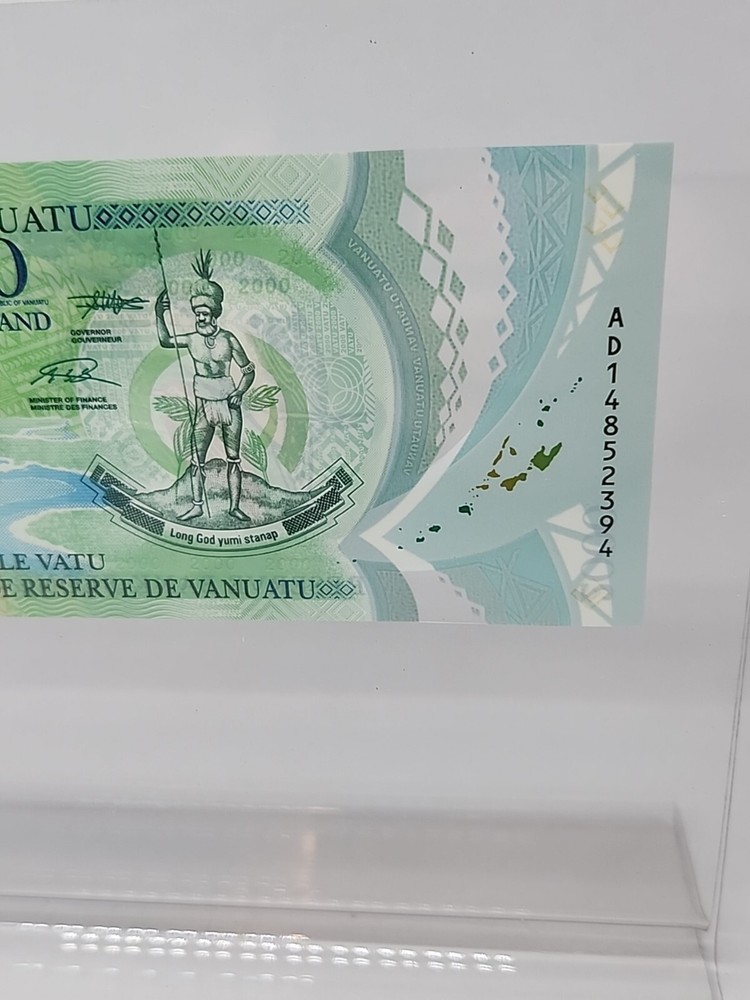 Vanuatu, 2000 Vatu, 2014, POLYMER, Birds