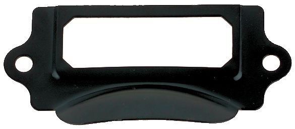 Black Cup Pull Label Holder - 3 1/4" (1299)