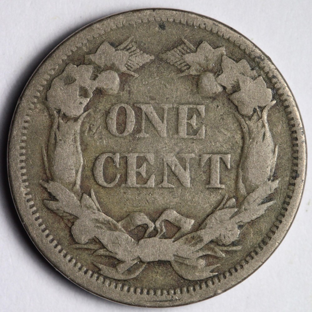 1858 S.L. Flying Eagle Cent Penny FINE E150 JNB