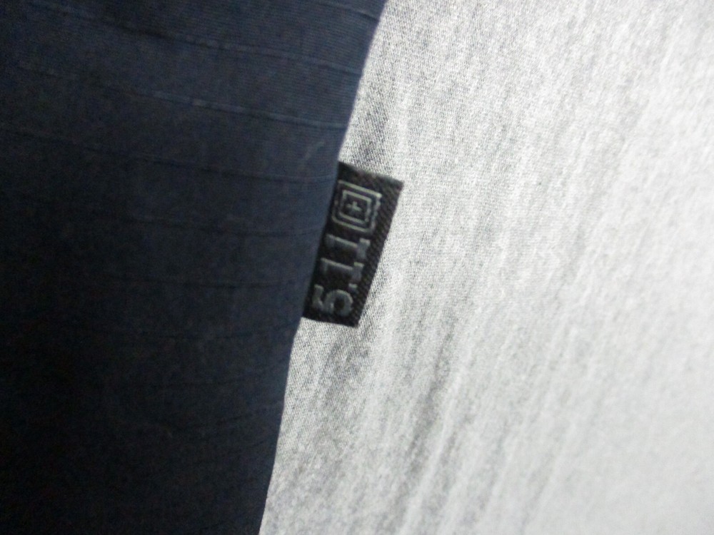511 Tactical Shirt Medium Navy Blue Button Down Logo