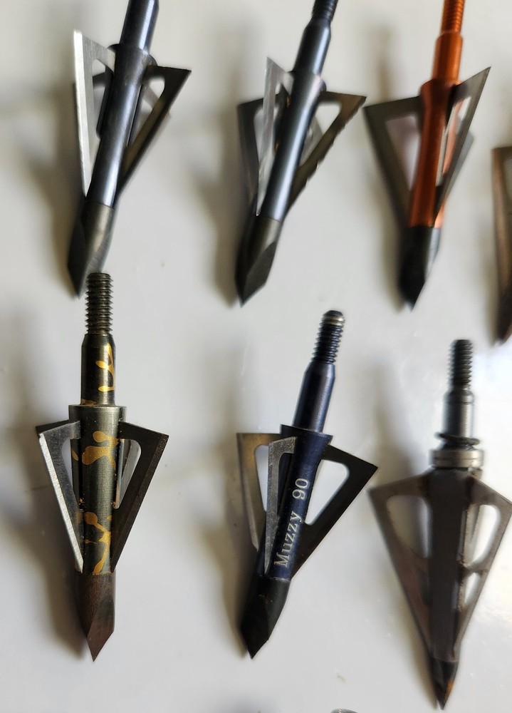 Mixed Broadhead Lot Muzzy & others