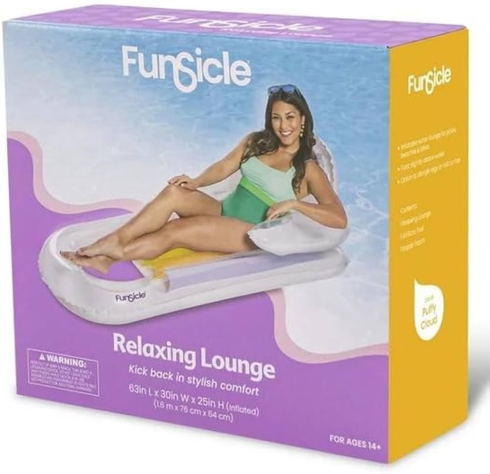 FUNSICLE Relaxing Lounge Floater