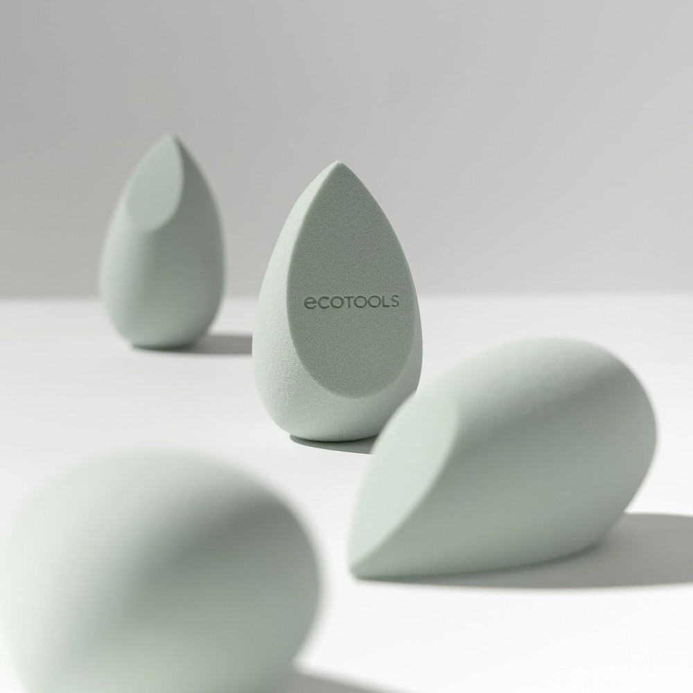 EcoTools Blurring Blender Makeup Sponge, Makeup Blending Sponge For Blurred Skin