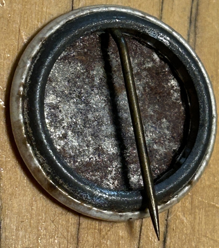 1909 SPOKANE SECOND NATIONAL APPLE SHOW PINBACK BUTTON PIN