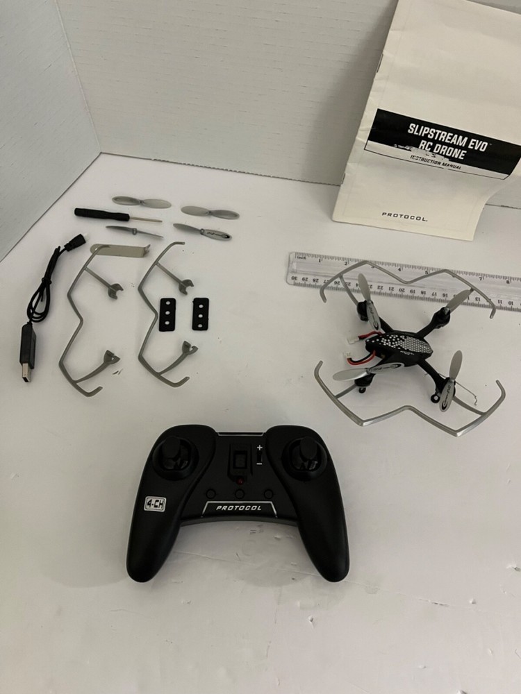 Quad Copter Stunt Drone Protocol Slipstream EVO RC 360 Flips Remote or Phone