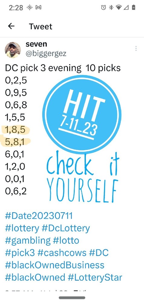 DC Pick 3 & 4 Lottery Numbers software DVD for Windows 7 & 8 & 10