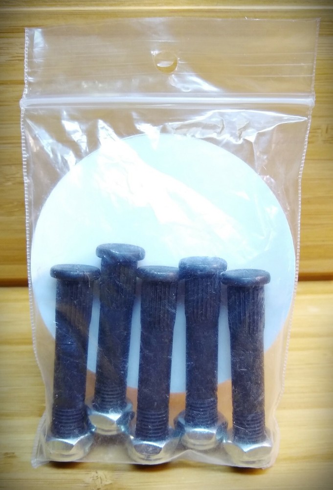 New! Pack of Five/ High Performance / Replacement Kingpins+Top & Bottom Washers!