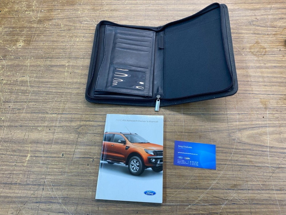 Ford Ranger PX Owners Manual Book