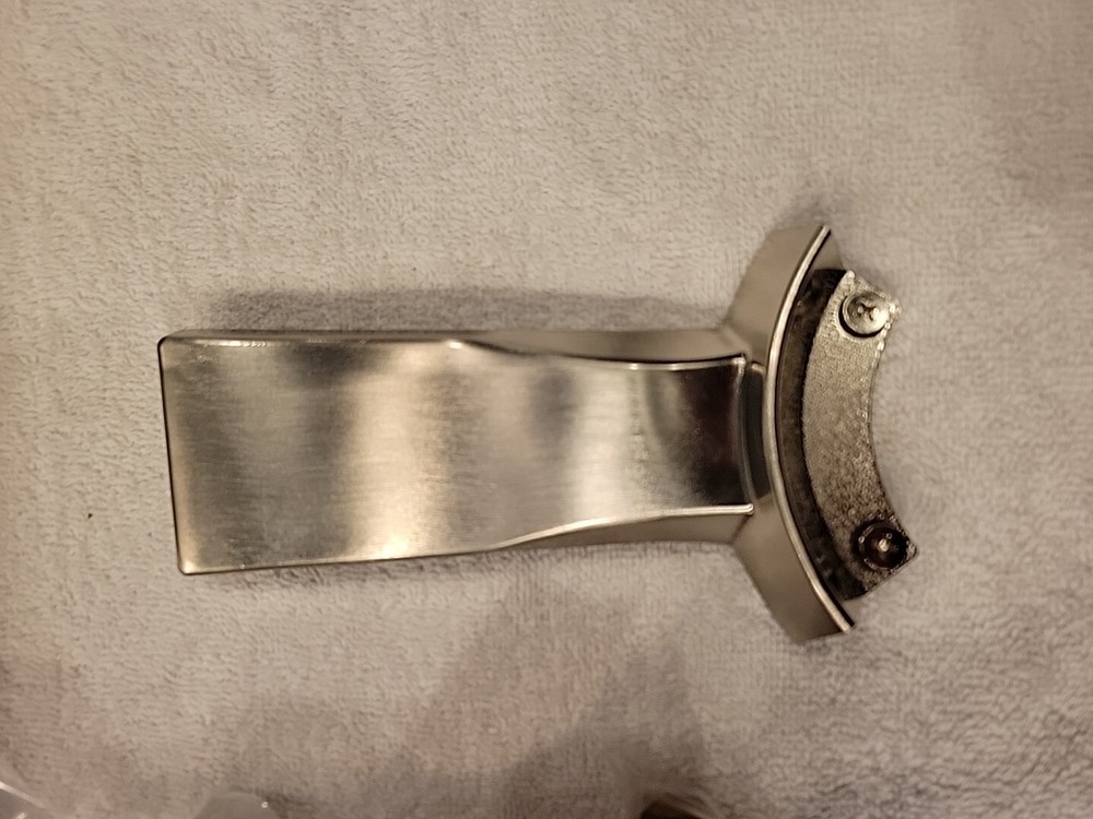 HAMPTON BAY CEILING FAN MENAGE BLADE BRACKET BRUSHED NICKEL