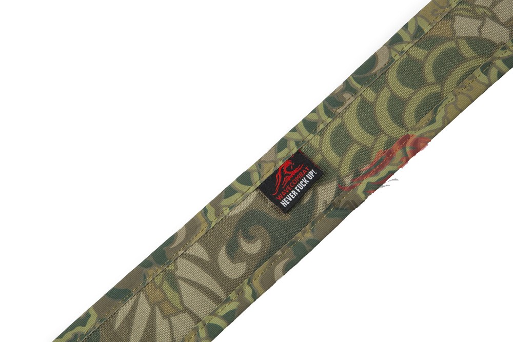 Dragon Pattern Camouflage Slingster Tactical Double Point Sling Camera Strap