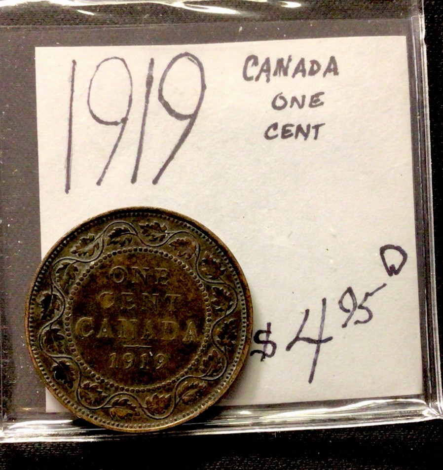 1919 Canada 1 Cent! ENN Coins