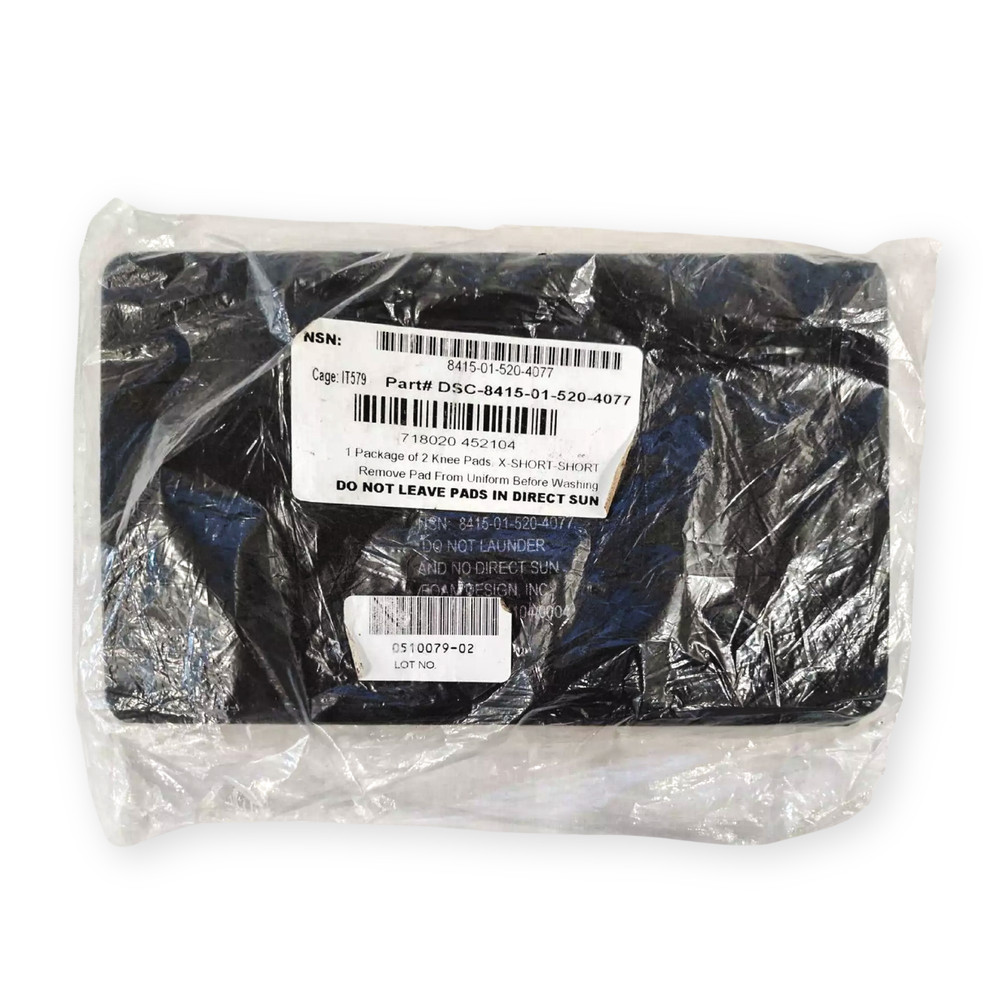 US GI Knee Pad Inserts X-Short-Short – 6 Pack (12 Total Inserts)