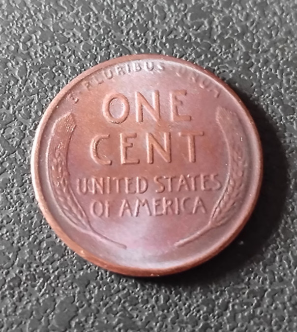 1922 No D, Strong Reverse Lincoln Wheat Cent