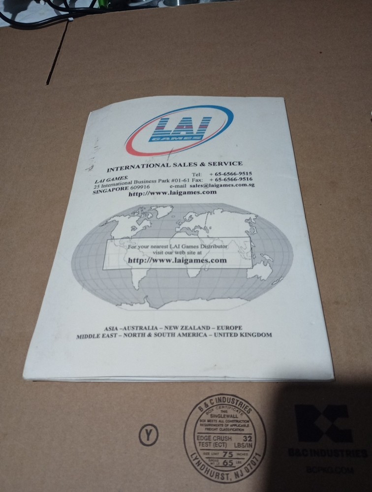 Lai Stacker Original Operators Manual