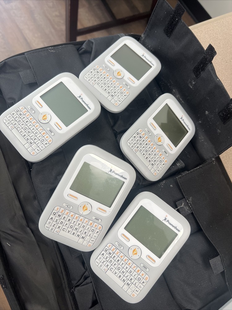 Lot of 4 Promethean ActivExpression PRM-AE2-01 Remotes Learner Response Systems