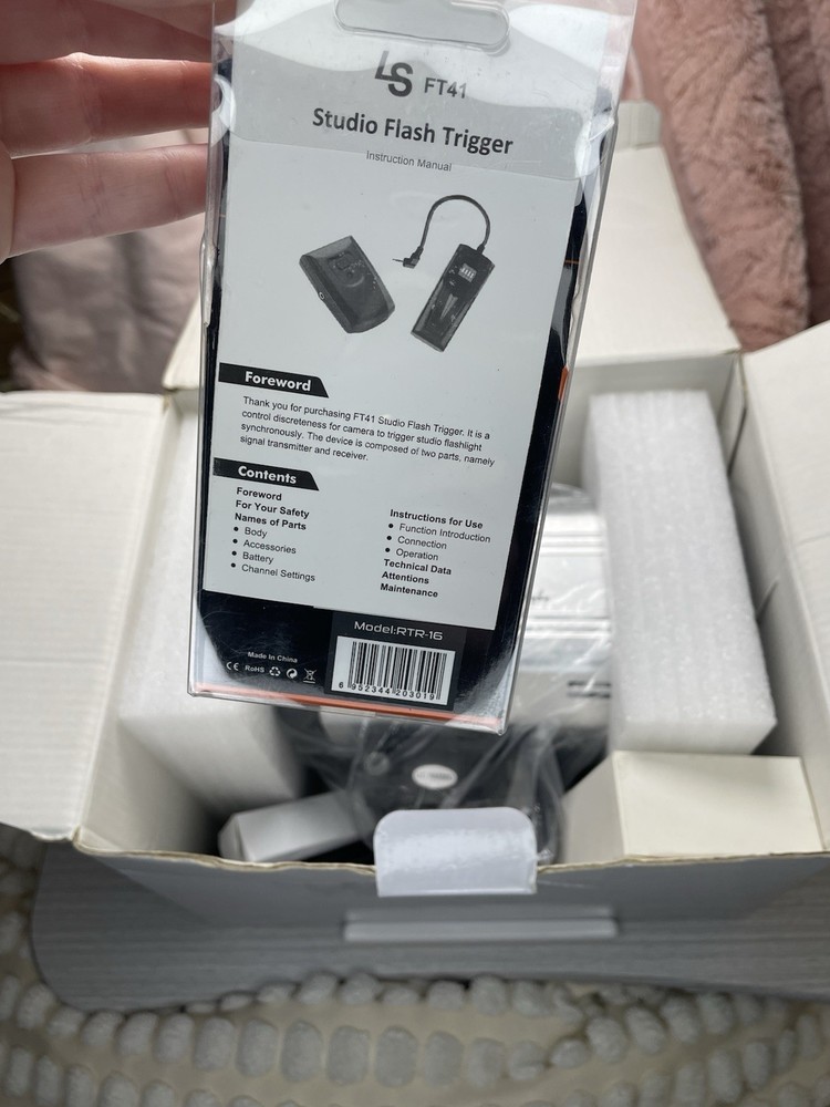 LS Photography Professional Flash Strobe With Studio Flash Trigger